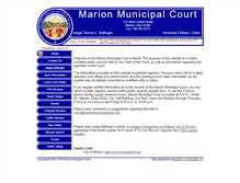 Tablet Screenshot of marionmunicipalcourt.org
